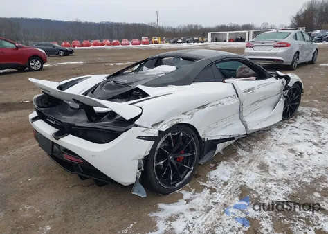 2020 Mclaren 720S Luxury/Performance z USA, uszkodzony, nr VIN SBM14FCA0LW004686